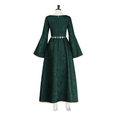 Alicent Hightower grün Kostüm Set House of the Dragon Alicent Hightower Cosplay Outfit