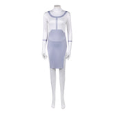 Anissa weiß Overall Invincible Anissa Cosplay Kostüm