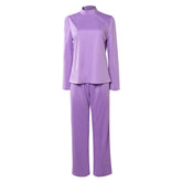 Ann Droid 2026 Linda lila Kleid Cosplay Outfit