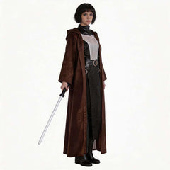 Asajj Ventress braun Kostüm Set Nightsisters Asajj Cosplay Outfit