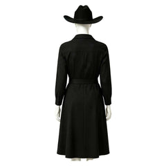 Beulah Jackson schwarz Kostüm Set Dutton Ranch Beulah Jackson Cosplay Outfit