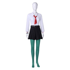 Billie Doe grün schwarz weiß Kostüm Set Hexed Billie Doe Cosplay Outfit