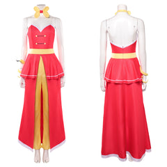 Charlie Morningstar rot Kostüm Set Hazbin Hotel Charlie Cosplay Outfit