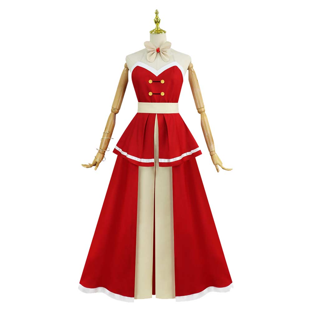 Charlie rot Kleid Hazbin Hotel Charlie Morningstar Cosplay Outfit