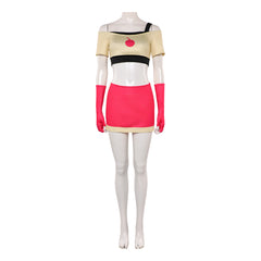 Charlotte Bomb Outfits Hazbin Hotel 2025 Cherri Boom Cosplay Kostüm