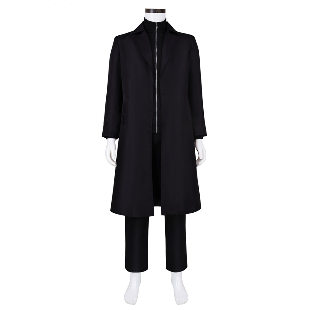 Chihiro Rokuhira schwarz Kostüm Kagurabachi Chihiro Cosplay Outfit