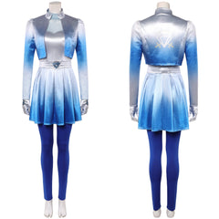 Chloe Charming blau Kostüm Set Descendants: Wicked Wonderland 2026 Chloe Cosplay Outfit