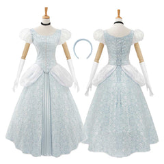 Cinderella blau Kostüm Set Aschenputtel Cinderella Cosplay Outfit