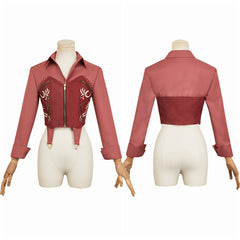 Claire Redfield rot Kostüm Resident Evil Requiem Claire Cosplay Outfits
