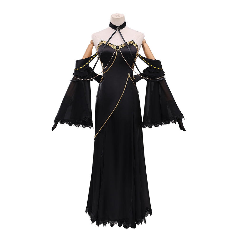 Code Geass C.C. schwarz Kleid Cosplay Outfit