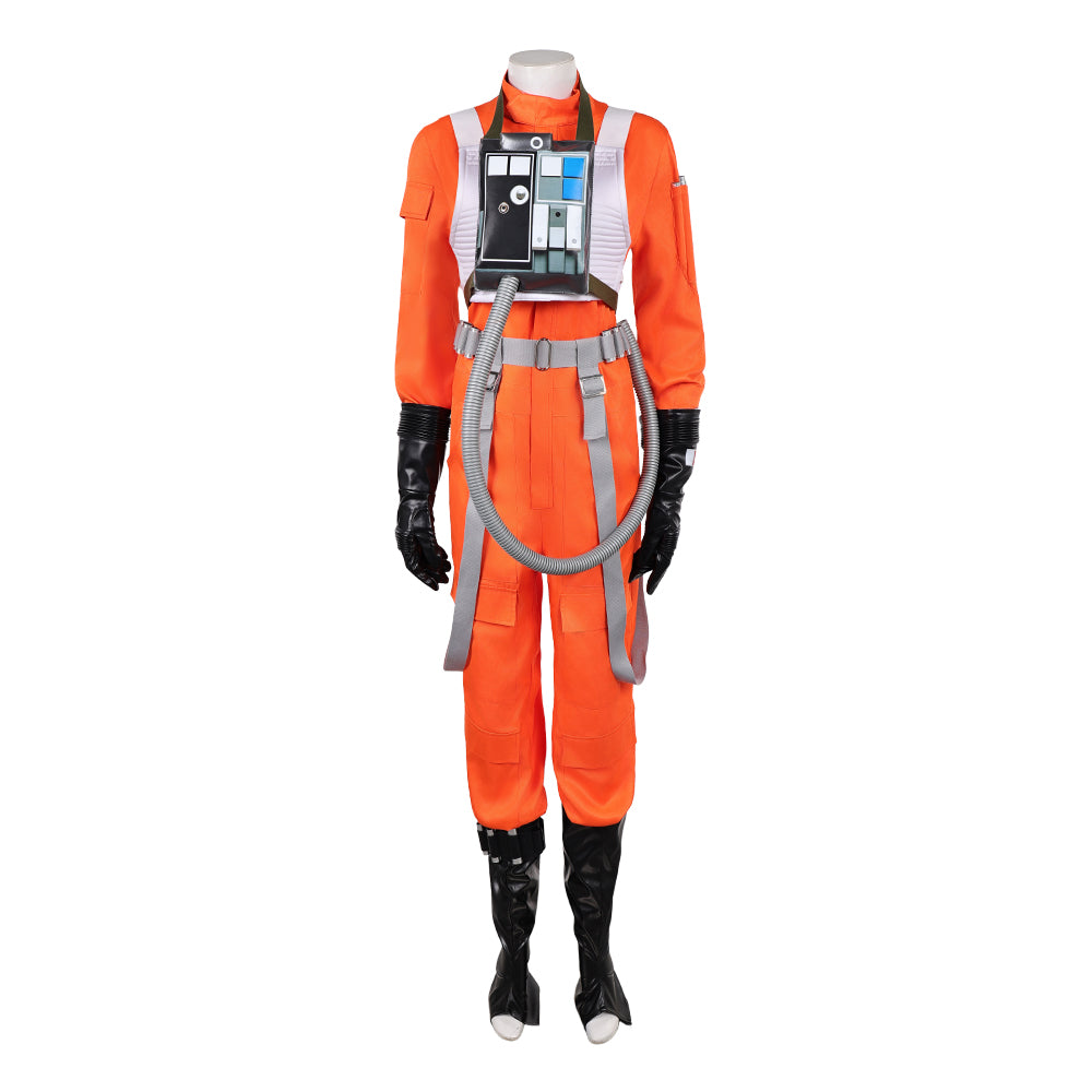 Colonel Ward Orange Jumpsuit The Mandalorian and Grogu Ward Cosplay Kostüm