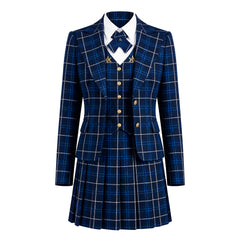 Coven Academy blau Kostüm Set Coven Academy Cosplay Outfit