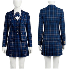 Coven Academy blau Kostüm Set Coven Academy Cosplay Outfit