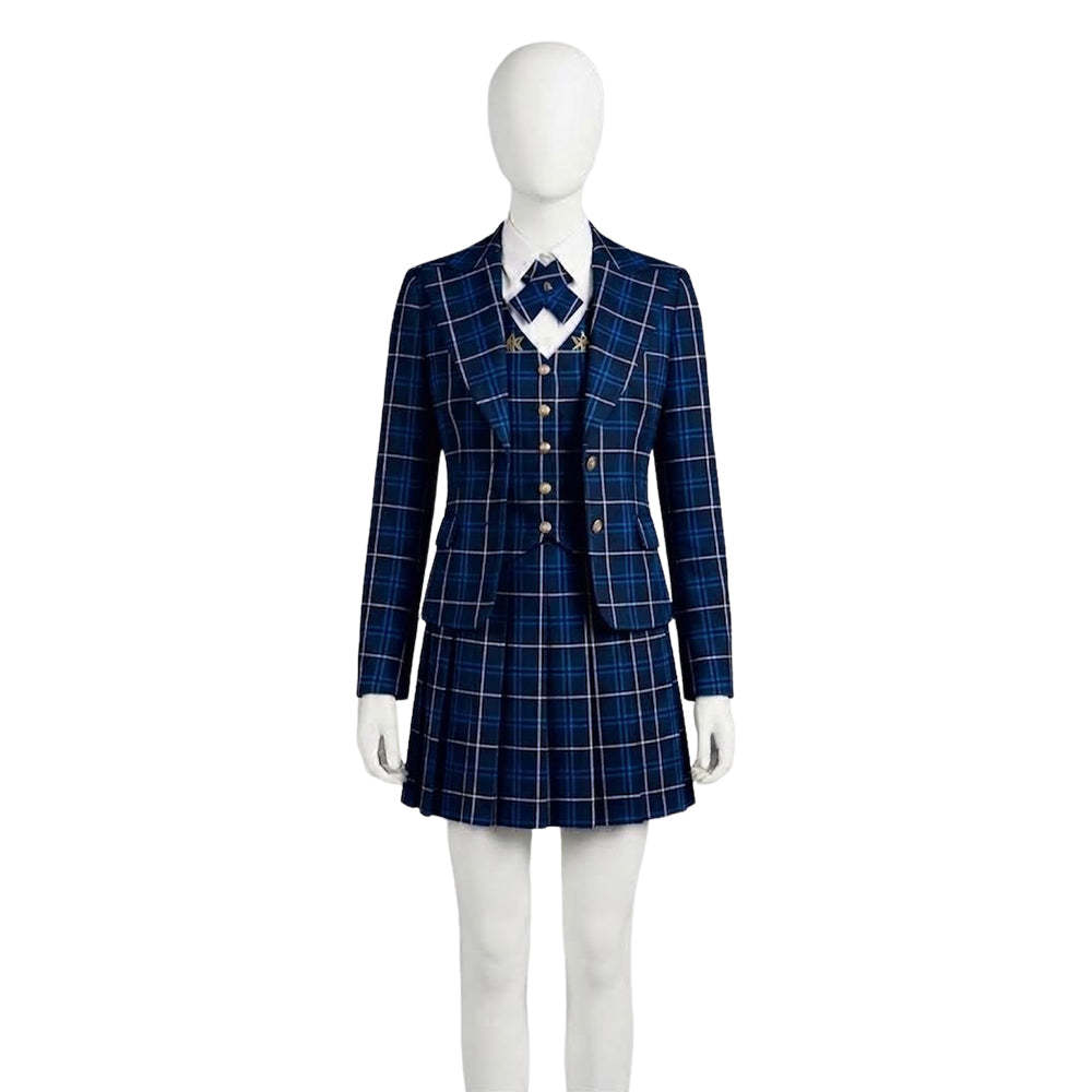Coven Academy blau Kostüm Set Coven Academy Cosplay Outfit