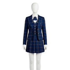 Coven Academy blau Kostüm Set Coven Academy Cosplay Outfit