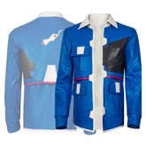 D blau Kostüm Set Cyberpunk: Edgerunners 2 D Cosplay Outfit