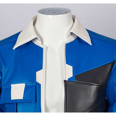 D blau Kostüm Set Cyberpunk: Edgerunners 2 D Cosplay Outfit