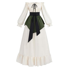 Damen Renaissance Victoria Cosplay Kostüm Outfits Halloween Karneval Anzug