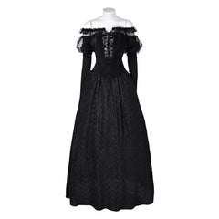 Delores schwarz Kleid Beetlejuice 2 Delores Cosplay Kostüm