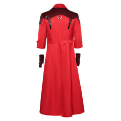 Devil May Cry 2025 Dante rot Mantel Cosplay Outfits