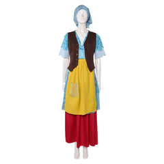 Die kleine Hexe Damen Kostüm Set The Little Witch Kleine Hexe Cosplay Outfits