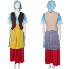 Die kleine Hexe Damen Kostüm Set The Little Witch Kleine Hexe Cosplay Outfits