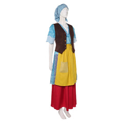 Die kleine Hexe Damen Kostüm Set The Little Witch Kleine Hexe Cosplay Outfits