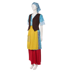 Die kleine Hexe Damen Kostüm Set The Little Witch Kleine Hexe Cosplay Outfits