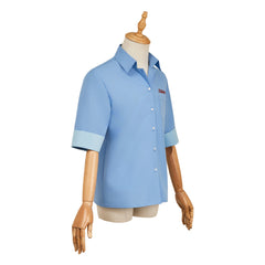 Dispatch Robert Robertson III blau Shirt Cosplay Kostüm