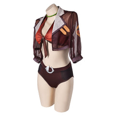 Doreen Green Squirrel Girl 3tlg. Bademode Cosplay Outfits