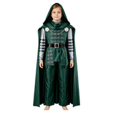 Dr. Doom Jungen grün Kostüm Set Avengers: Doomsday Dr. Doom Cosplay Outfit