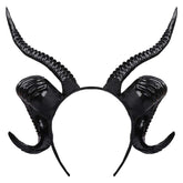Dressing Kopfbedeckung Schaf Horn Haarreifen Schaf Horn Cos Party Ball Dressing Requisiten Dark Horn Prop