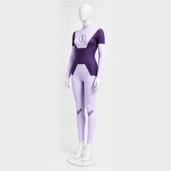 Dupli-Kate lila Overall Invincible Dupli-Kate Cosplay Outfit