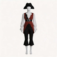 Elizabeth Swann Kostüm Set Pirates of the Caribbean Elizabeth Outfit