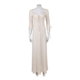 Elizabeth Swann weiß Kleid Pirates of the Caribbean 6 Elizabeth Cosplay Outfit