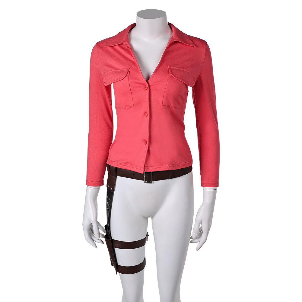 Ellie Williams Shirt The Last of Us Ellie rosa Cosplay Kostüm