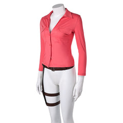 Ellie Williams Shirt The Last of Us Ellie rosa Cosplay Kostüm