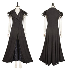 Elphaba schwarz Ärmellos Kostüm Wicked for Good Elphaba Cosplay Outfits