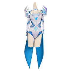 Emma Frost Jumpsuit M-Rivals Emma Cosplay Kostüm Set