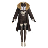 Eris Greyrat schwarz Kostüm Set Mushoku Tensei: Jobless Reincarnation Eris Greyrat Cosplay Outfit