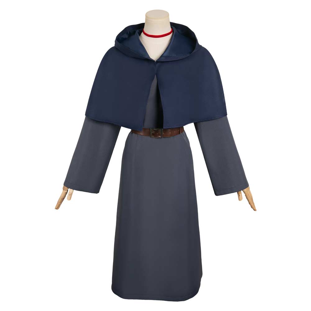 Falin Touden schwarzes Kleid Delicious in Dungeon Falin Cosplay Kostüm