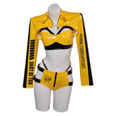 Film Kill Bill Damen Sexy Kostüm Cosplay Halloween Karneval Outfits