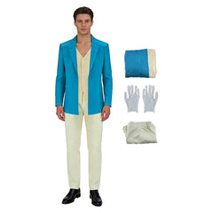 Foghorn Leghorn blau Kostüm Set Coyote v. Acme Cosplay Outfit