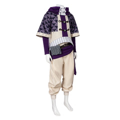 Fu Orostor lila Kostüm Set Gachiakuta Fu Orostor Cosplay Outfit