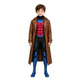 Gambit Kinder braun Kostüm Set X-Men '97 Gambit Cosplay Outfit