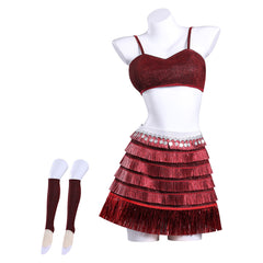 Gazelle rot Bühnenkostüm Zoomania Gazelle Cosplay Outfits