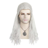 Geralt of Rivia Hitzebeständiges Haar The Witcher Geralt of Rivia Cosplay Perücke