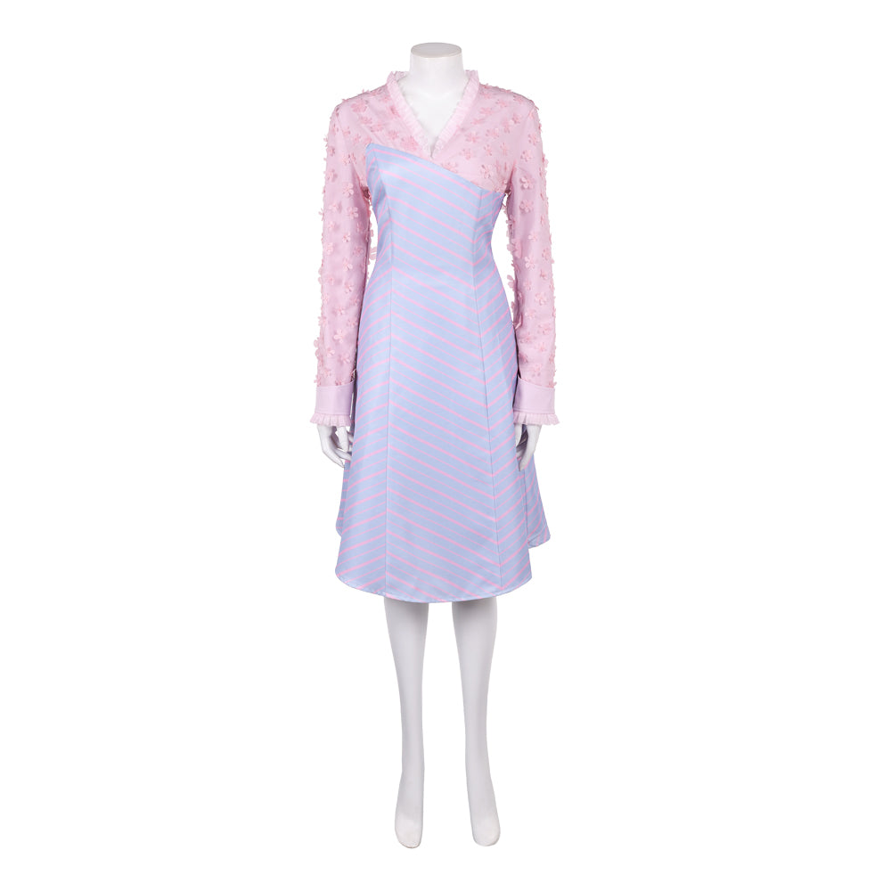 Glinda Wicked: For Good 2025 Glinda Kostüm Set Cosplay Outfits