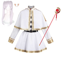 Frieren – Nach dem Ende der Reise Frieren Cosplay Halloween Karneval Kostüm