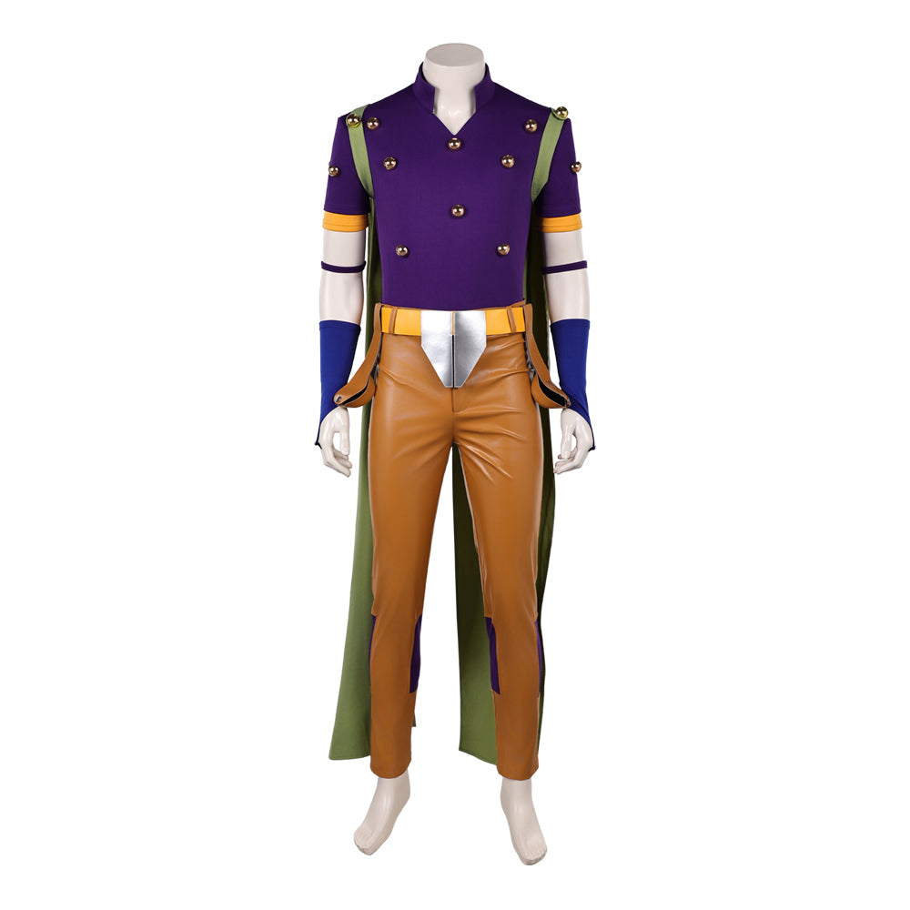 Gyro Zeppeli JoJo's Bizarre Adventure Steel Ball Run Gyro Cosplay Kostüm Set